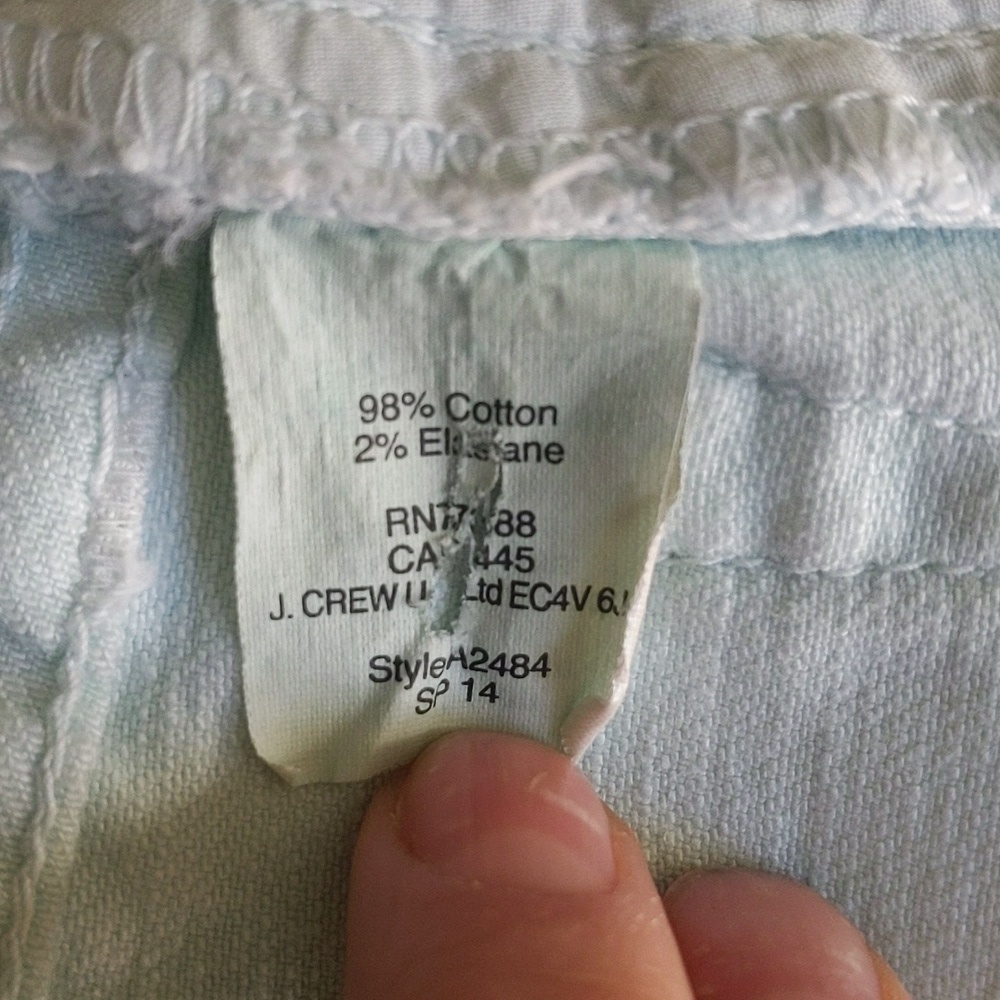 J.Crew Light Mint Stretch Skinny Jeans - 27 - Picture 5 of 6